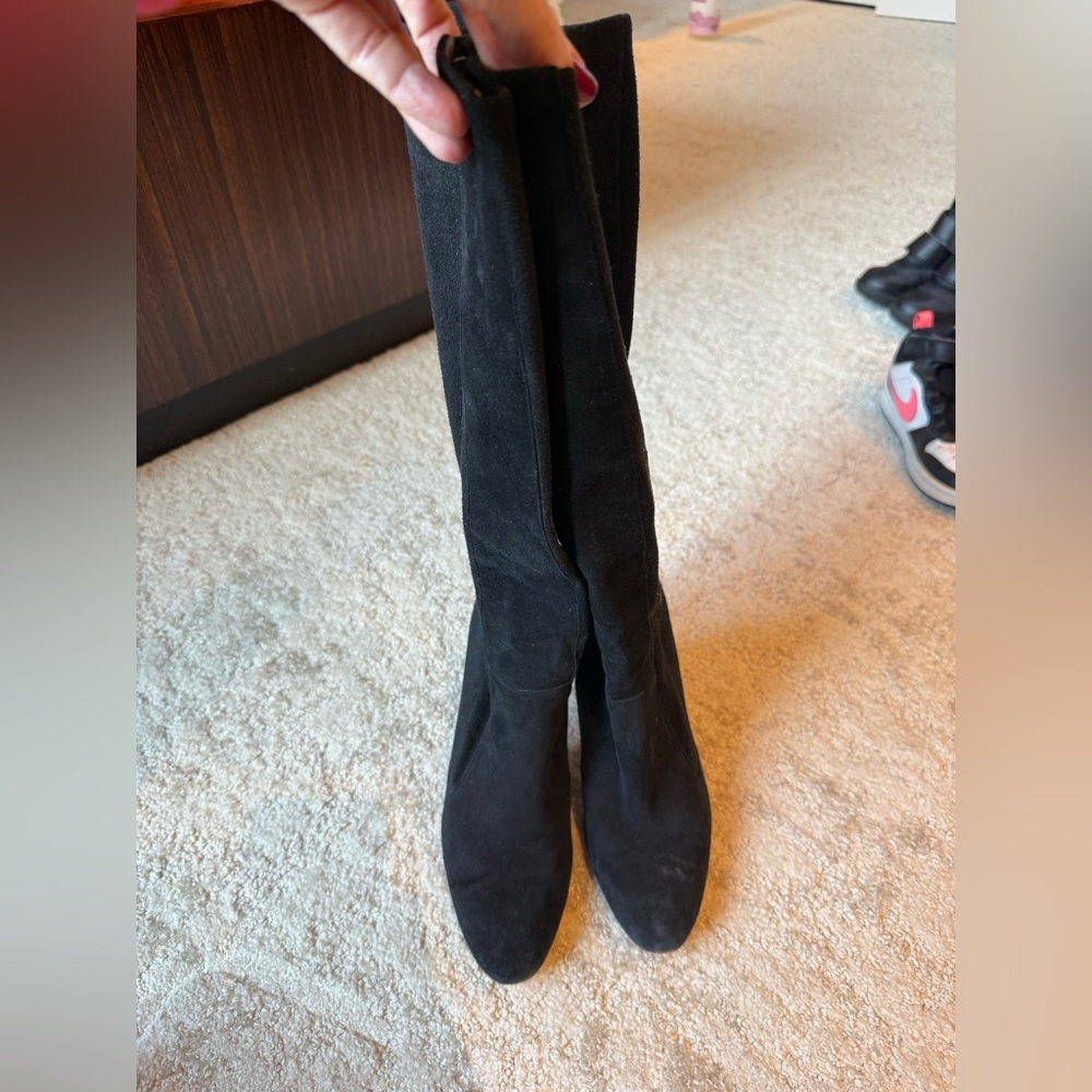 Boutique 9 Black Over the Knee Boots